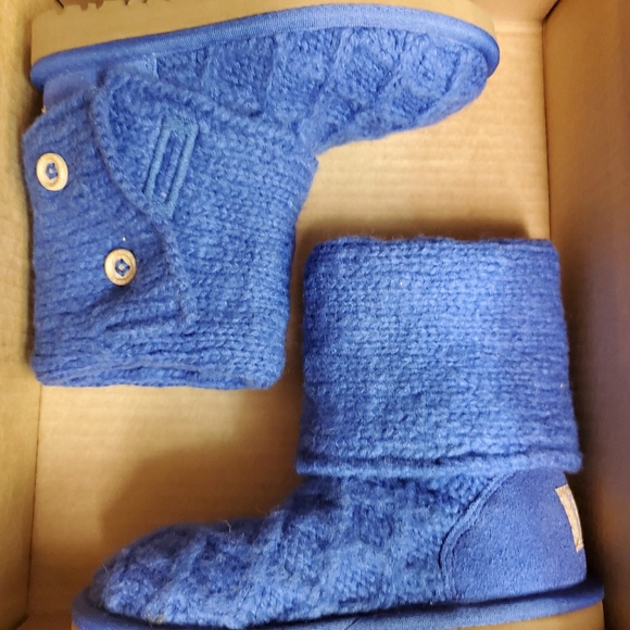 Ugg Australia Toddler Lattice Cardy DPPW Sz 10 - Picture 8 of 9